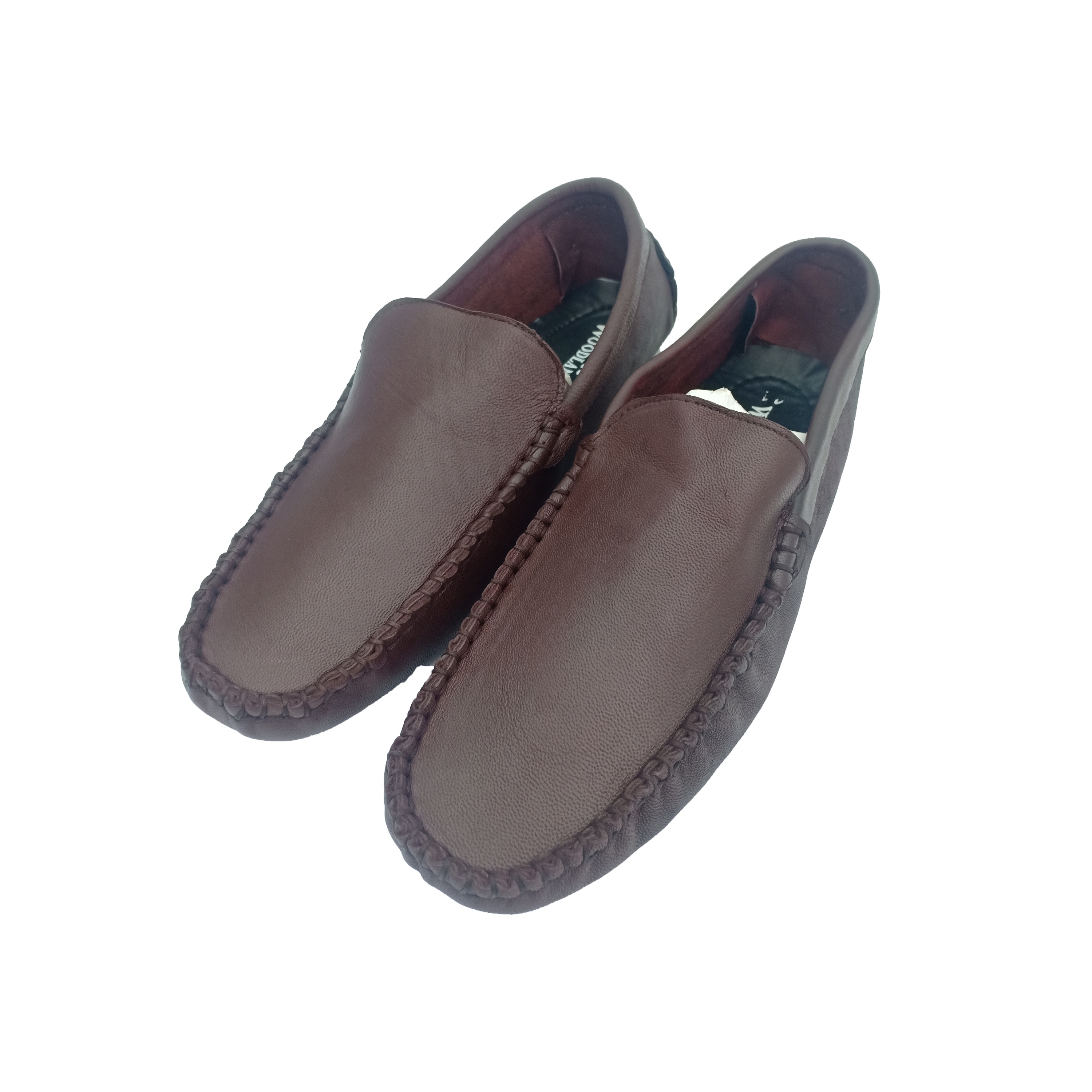 Leather Lofar For Men (1006), Dark Chocolate Color, Fashionable Lofar