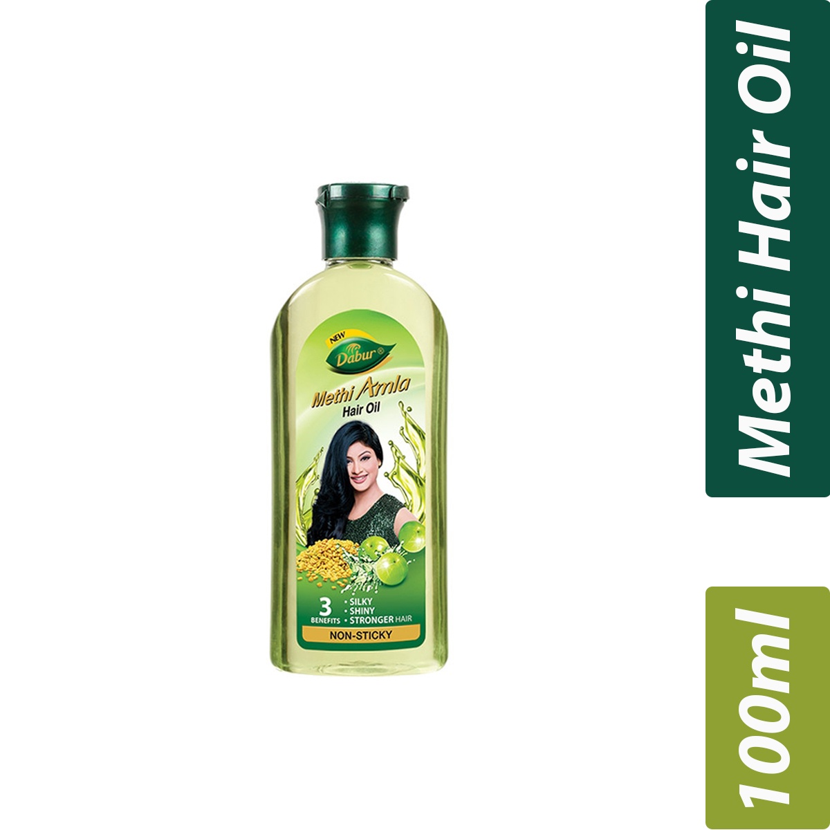 Dabur- Methi Amla Hair Oil- Per Case 60 Bottles- 100ml