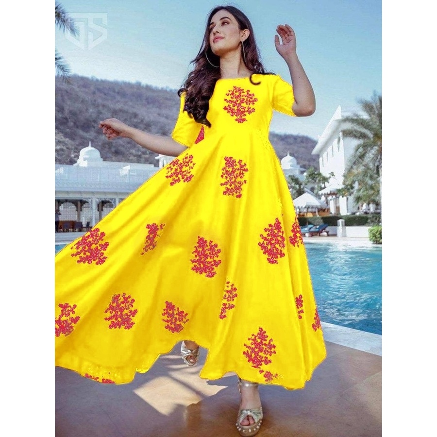 One Piece Readymade Printed Kurtis For Woman(MOH-2008)