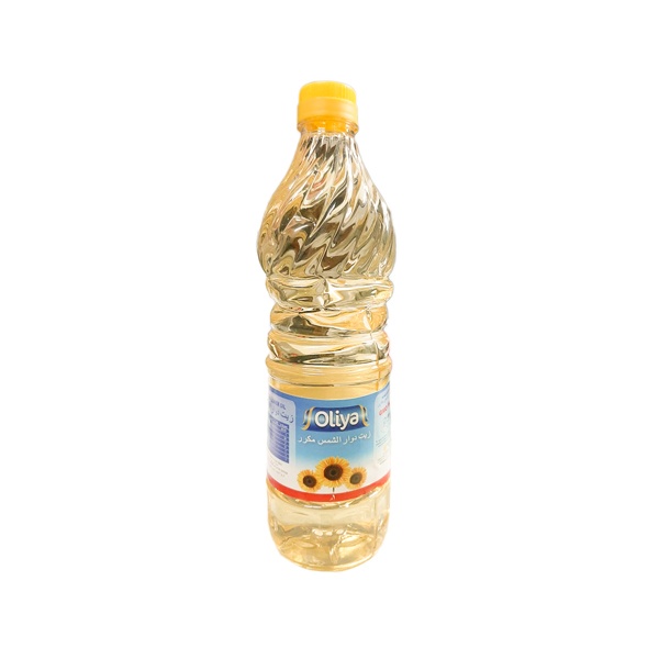Oliya 100% Pure European Sunflower oil 1 liter (Plastic Bottle)