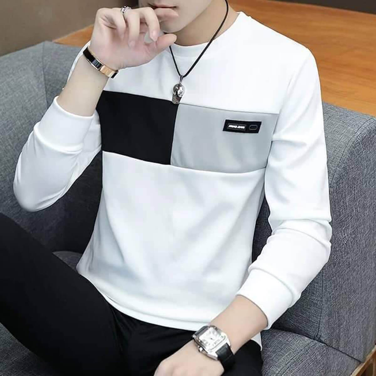 High Quality Men’s Cotton Sweat Shirt (Code – 3002)