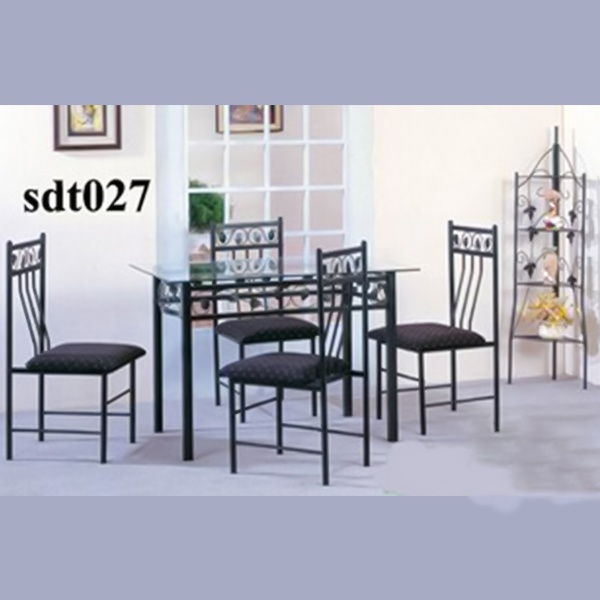 Modern High-Quality Steel Dining Table Model (027)