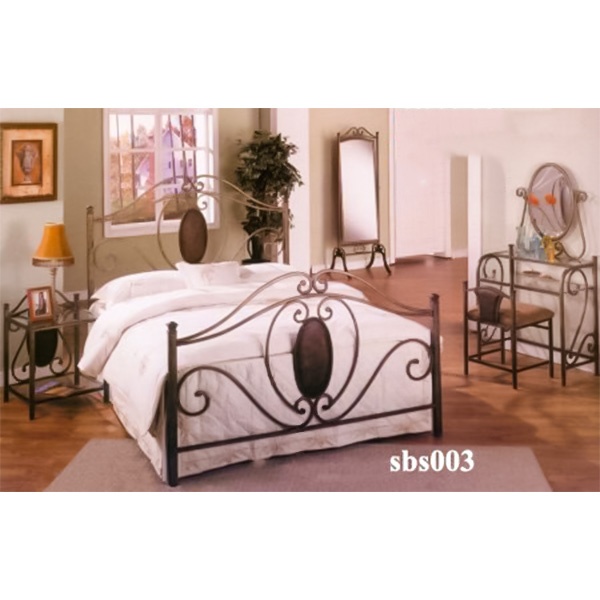 Modern Steel Bed Room Set Model (003)
