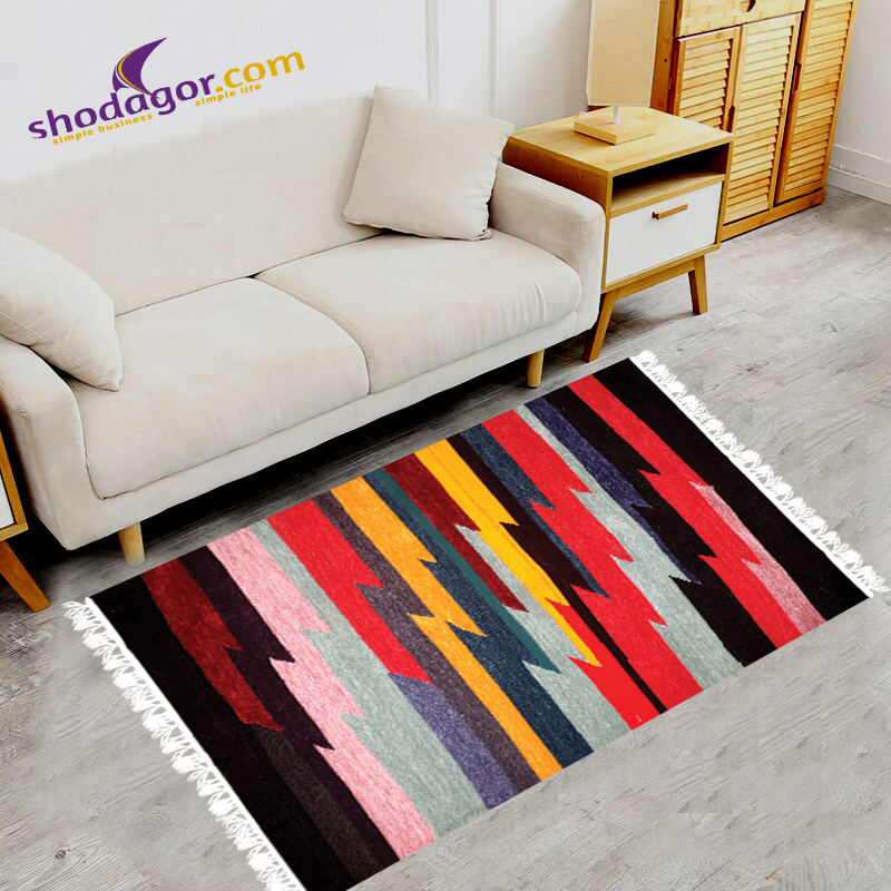 SHATRANJI MOKMOL PAPOSH (48 x 30) inch