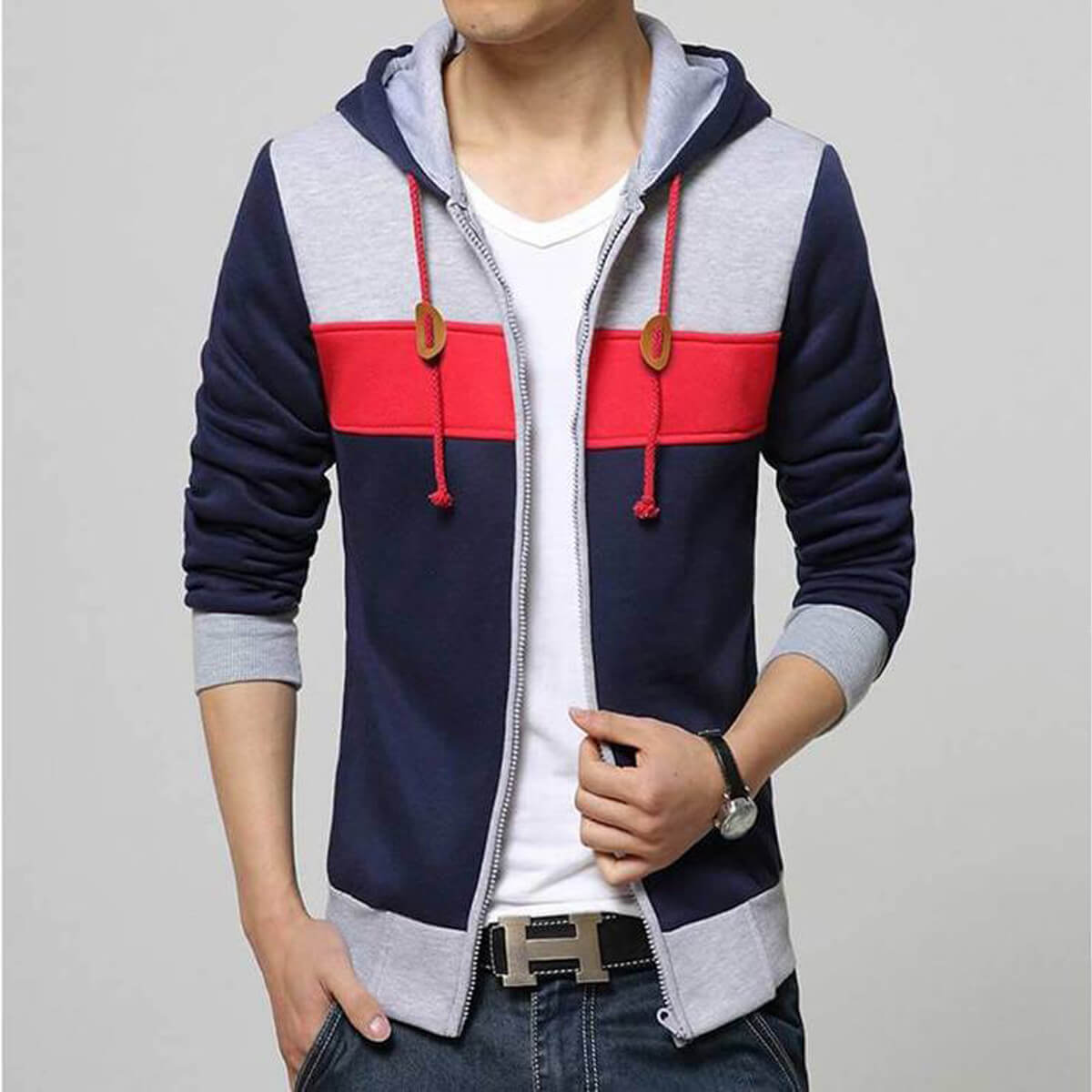 100% Cotton Men’s Full Sleeve Hoodies (Code – 5002)