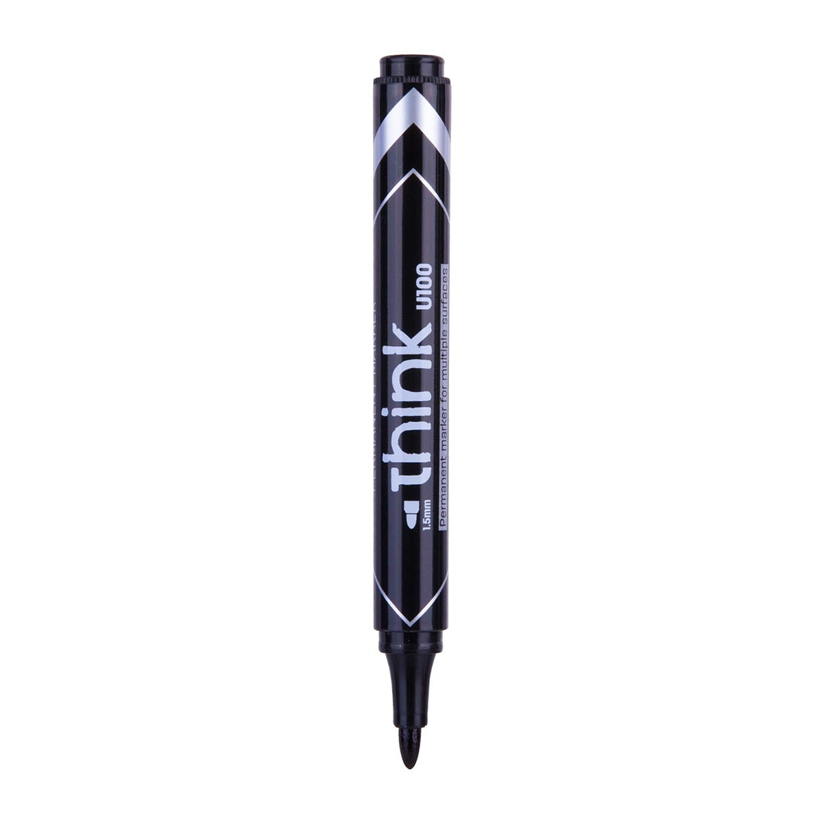 Deli Permanent Marker(Black) - EU10020