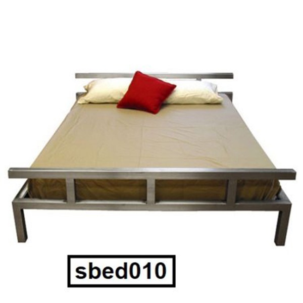 High-Quality Classic Design Single Steel Bed Model (010)