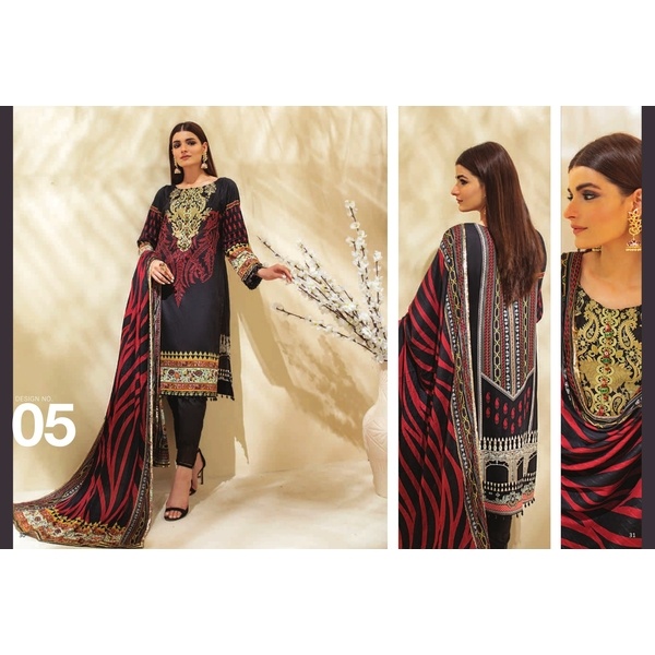 Alzohaib Colors Digital Printed Cambric 20 Collection