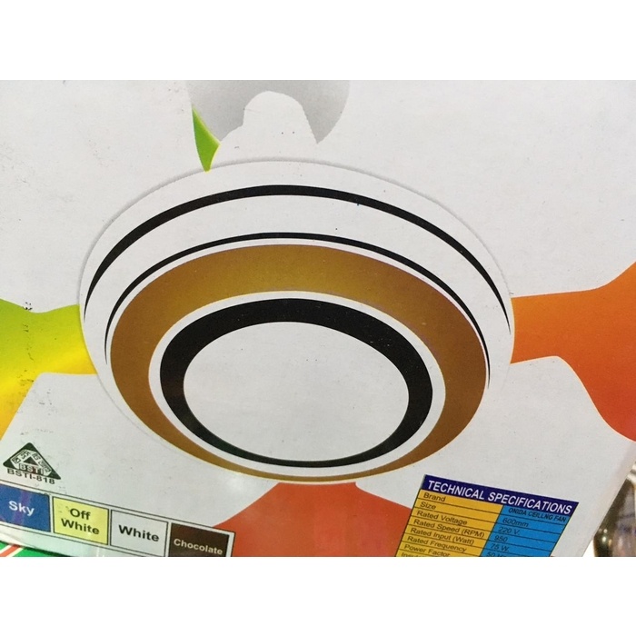 High Quality's Onida Ceiling Fan 24"