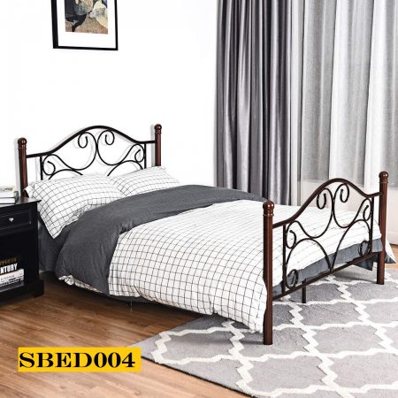 High-quality Modern Steel Bed for Room Model (004)