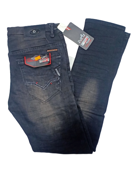 Wholesale Price Custom bangladeshi Fashion Black Damaged hole jeans Pants Men Ripped Denim Jeans