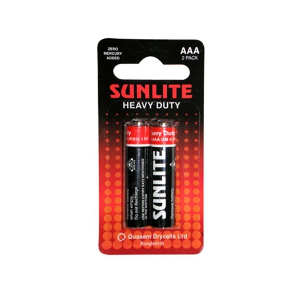 Sunlite Heavy Duty Battery, UM-4(R03)/AAA (Remote Battery)
