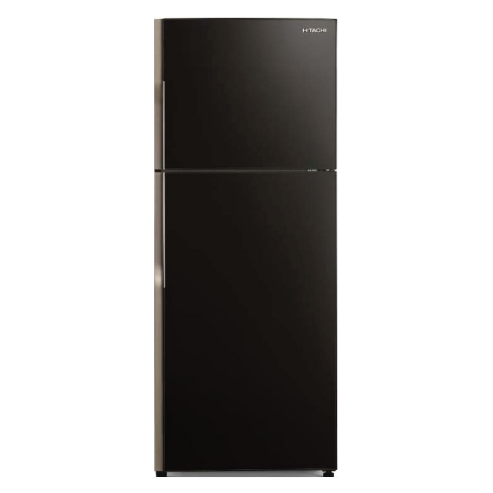 Hitachi Refrigerator - Black - Gross: 443L - Net: 407L - Vegetable & Fruit Drawer: Smart-open Veg - N/A Big Compartment - Moisture-Guard - R-VG490P8PB (KD) GBK