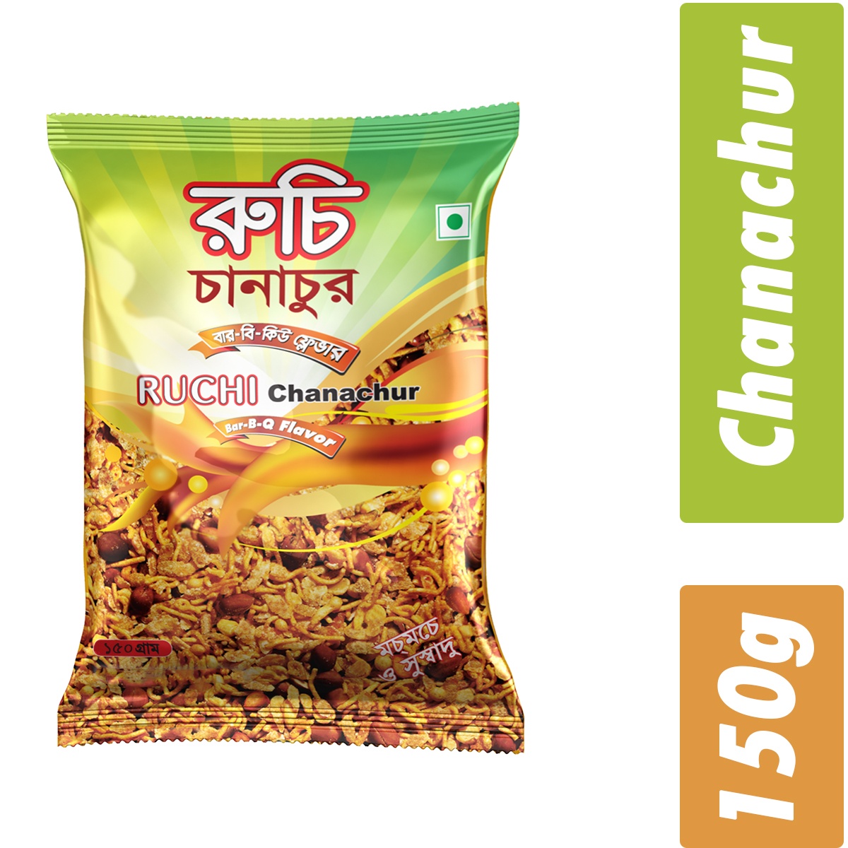 Ruchi Barbecue Chanachur- Per Carton 84 Pieces- 150g