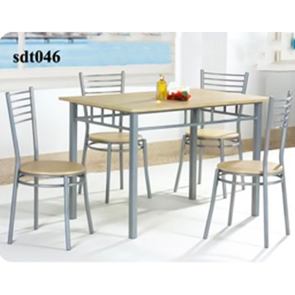 Modern High-Quality Steel Dining Table Model (046)