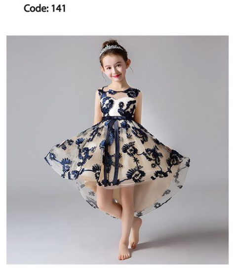 Kids Party dress for Baby Girls ( Code: 141)