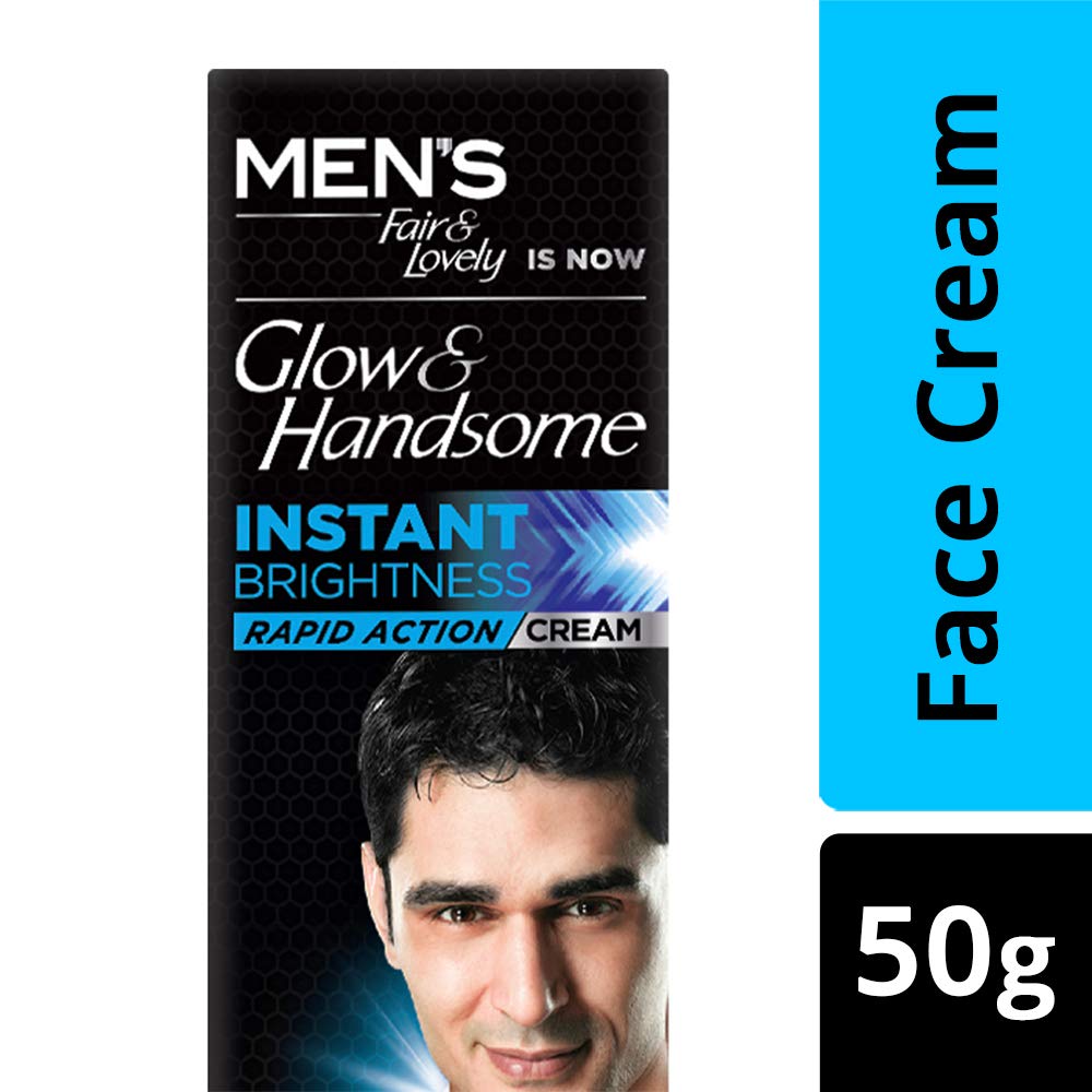 Glow & Handsome Cream- Instant Fairness Rapid Action- Per Carton 72 Packs- 50g