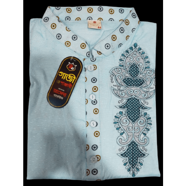 Stylist Semi long Panjabi For Men's 02