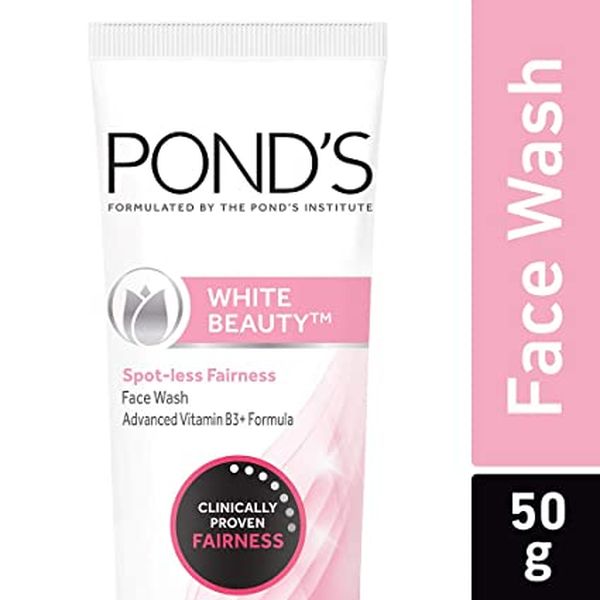 Pond's White Beauty Spot Less Fairness Face Wash- Per Carton 48 Packs- 50g
