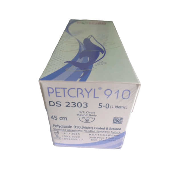 100% Original PETCRYL-910 Absorbable Syrgical Synthetic Suture U.S.P(DS-2303)