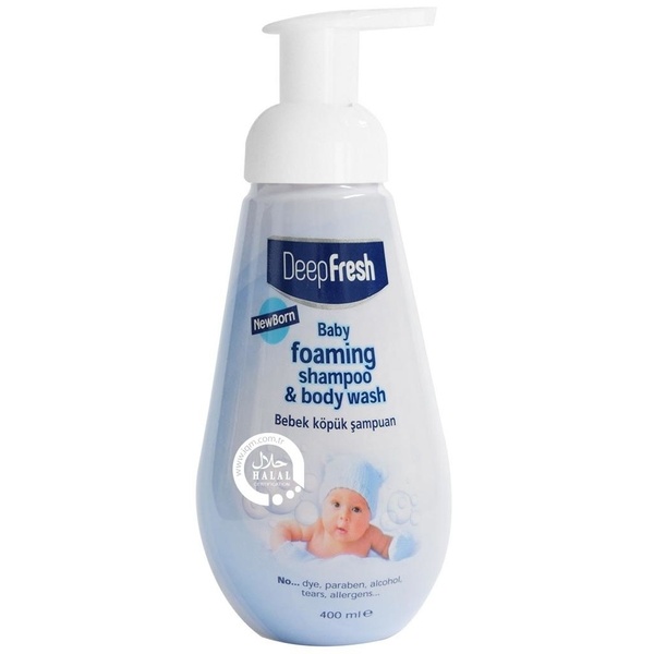 ORIGINAL DEEP FRESH S158- BABY HAIR & BODY SHAMPOO 400ML-BLUE IMPORTED FROM TURKEY