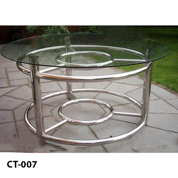 Modern Steel Center Table Model (007)