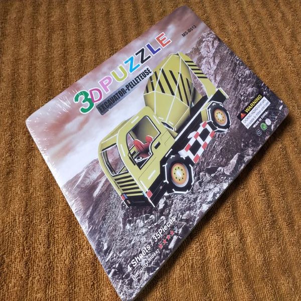 Excavator- 3D Puzzle Toy