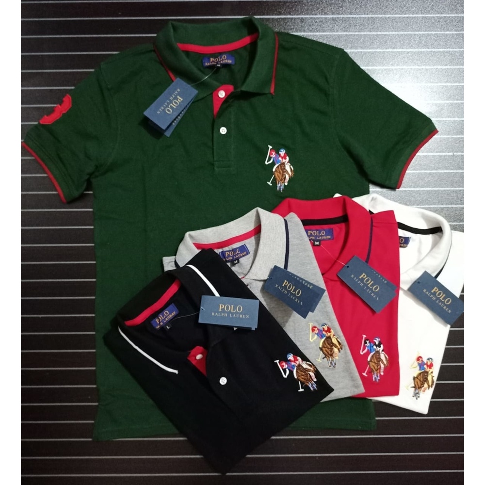 Export quality men's polo collar t-shirt