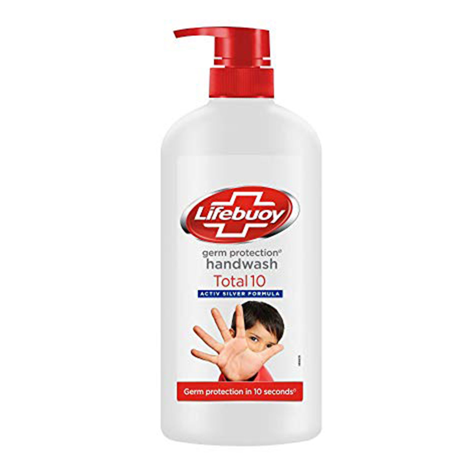 Lifebuoy Hand Wash Total 10-Pump 480ml, 99.9% germ protection, Per Cartoon size 24 Piece