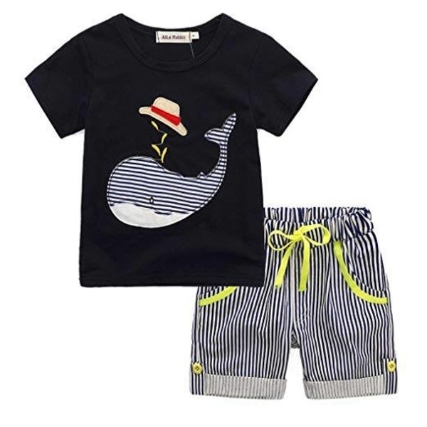 100% Cotton Kids T-shirt & Short Pant