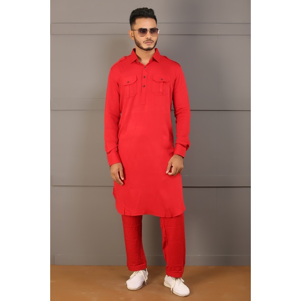 Sufi Special Mens Kabli For Men (RED)