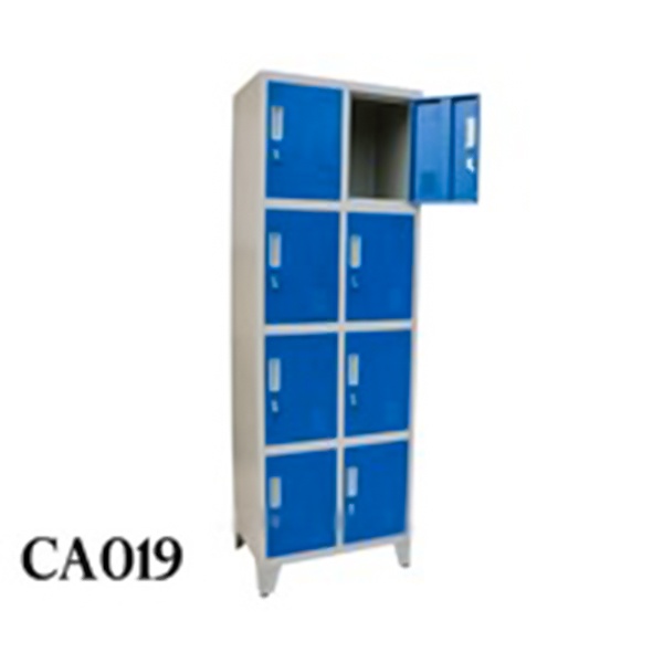 Modern Eight Door Workwear Steel Lockers Model (019)
