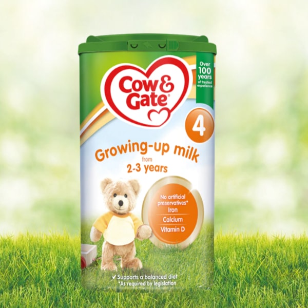 Cow and Gate Growing up Toddler 2-3 years milk, 800g EaZypack