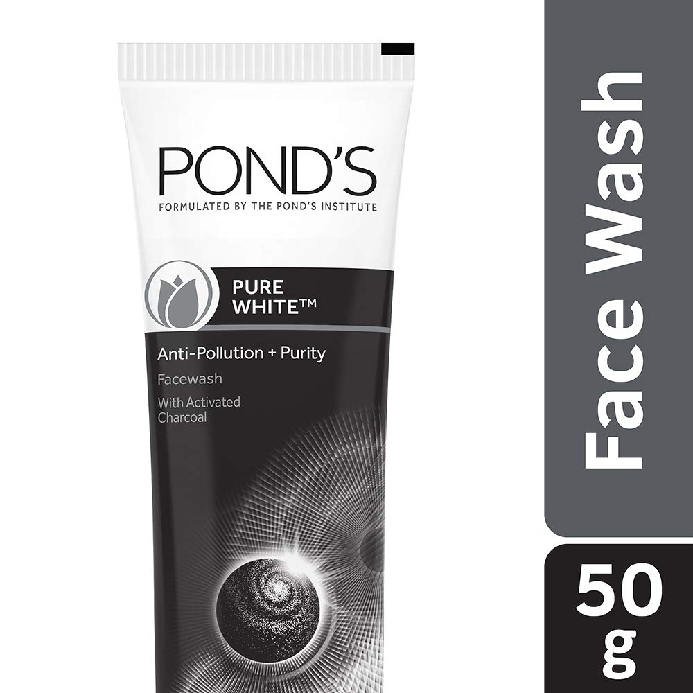 Pond's Pure White Deep Cleansing Facial Foam- Per Carton 48 Packs- 50g