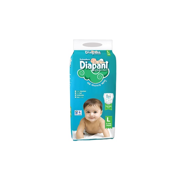 Bashundhara Baby Diapant- (Standard Series) (Large)