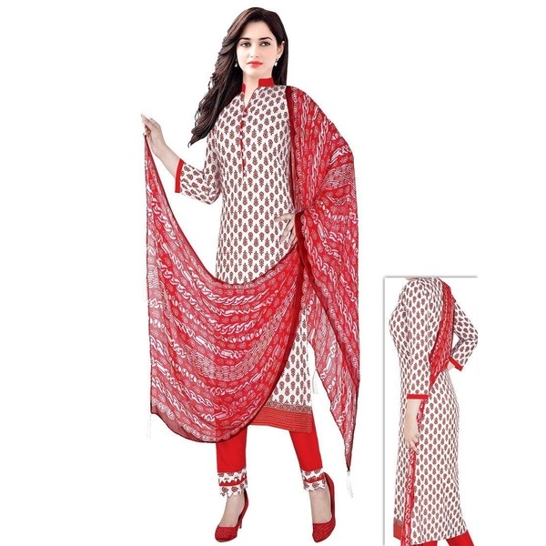 Girls Cotton Joypuri Print Three Piece Wholesale