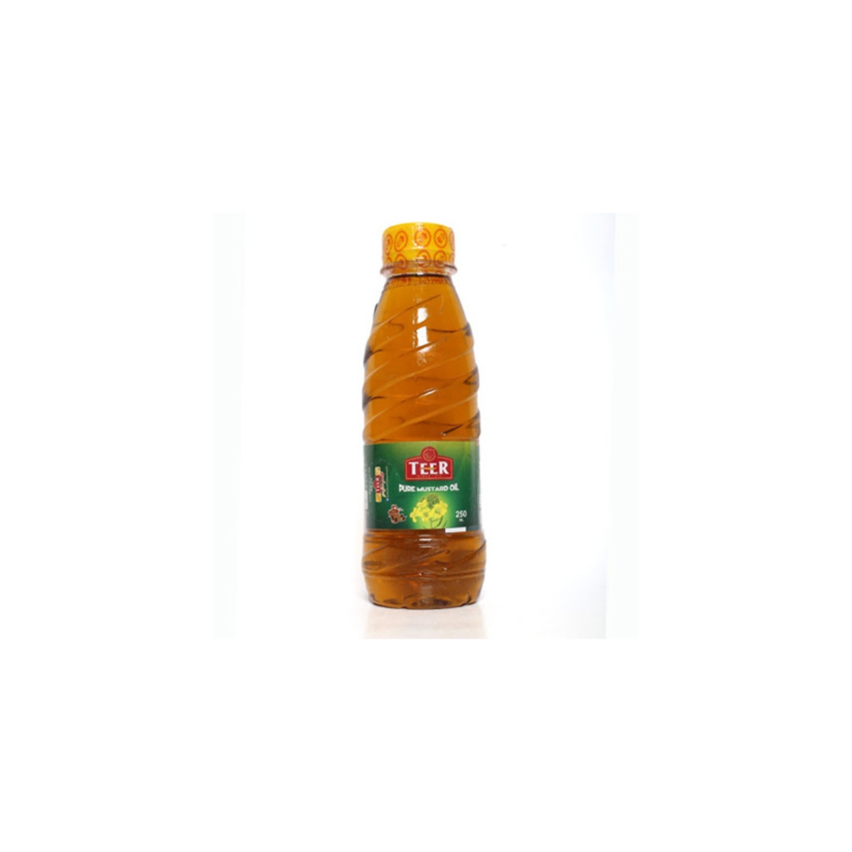 Teer Mustard Oil- 100% Pure Mustard Oil- Finest Quality- Mustard Oil for Pickle Making and Cooking- 250ml