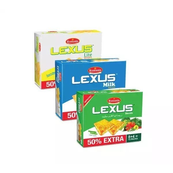 Romania Lexus 240 gm Lite + Milk + Vegetable Combo