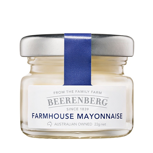 Beerenberg Farmhouse Mayonnaise Jar 22 G Net Imported from Australia