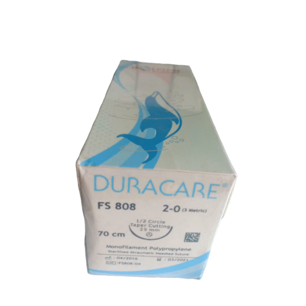 100% Original DURACARE MANAFILAMEMT POLYPROPYLENE NON-ABSORBABLE SURGICAL SUTURE U.S.P(FS808)