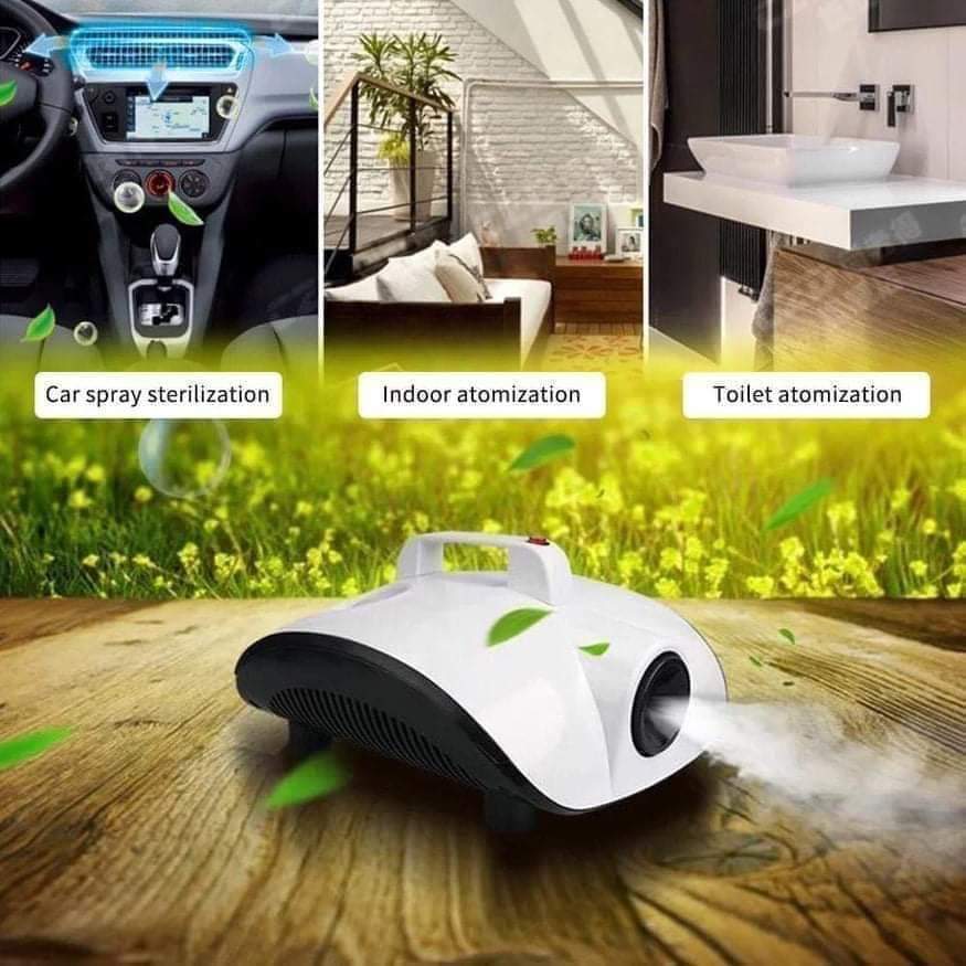 Disinfection Fog machine - High-efficiency electric sprayer, Indoor automatization - Car spray sterilization