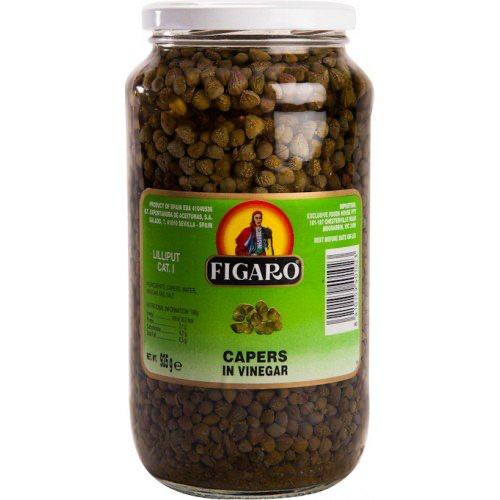 Figaro Capers In Vinegar 935g