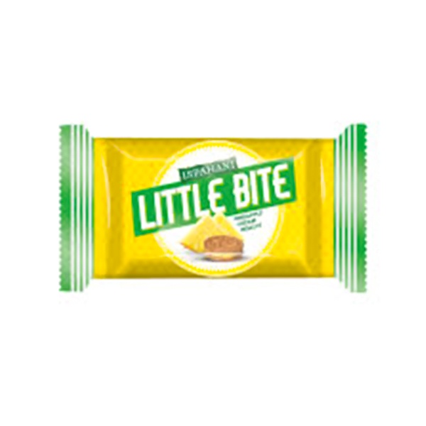 Ispahani Little Bite Pineapple Cream Biscuit Foil Pack-30 gm