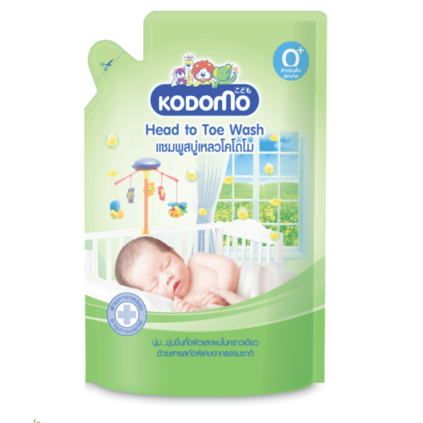 Kodomo Head To Toe (Refill) 380ml