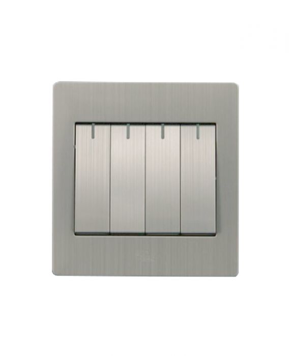 European Standard ART DNA A69 Series 16A 4 GANG WAY ROCKER SWITCH