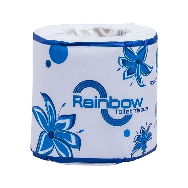 Rainbow Non Perfumed Toilet Tissue White
