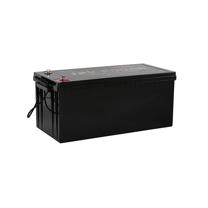 Smart 12V 200Ah Bluetooth Monitoring Lithium Ion LiFePO4 Battery