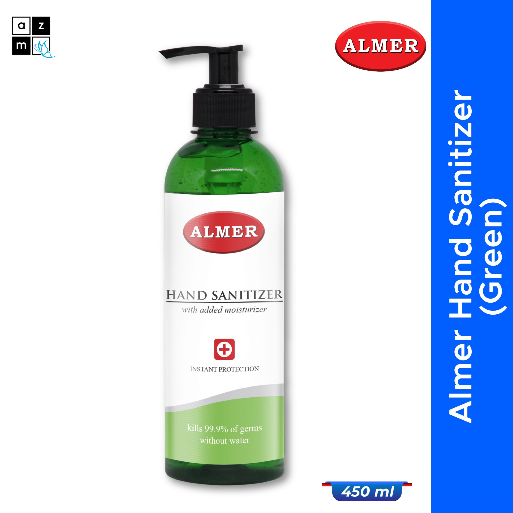 ALMER HAND SANITIZER(GREEN) - 450ML