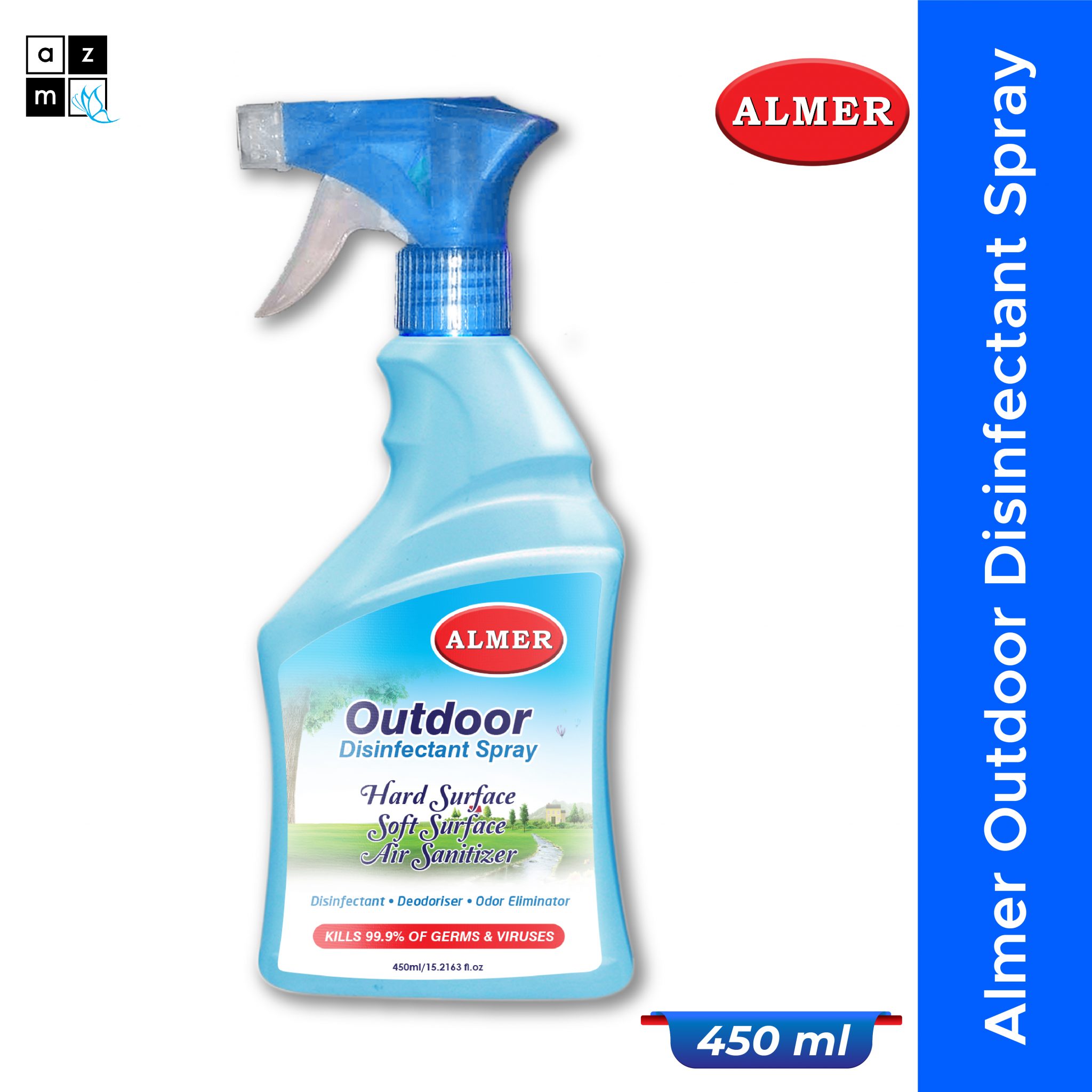 Almer Outdoor Disinfectant Spray 450 ml