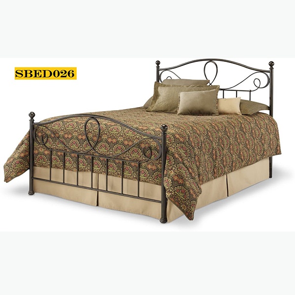 High-quality Modern Steel Bed for Room Model (026)